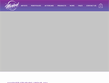 Tablet Screenshot of markedstudios.com